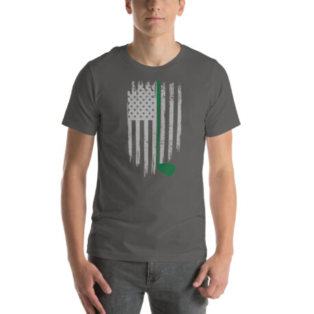 Golf and Freedom - Green-Line Golf Club T-Shirt - Image 10