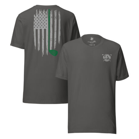 Golf and Freedom Logo - Green-Line Golf Club T-Shirt - Image 11