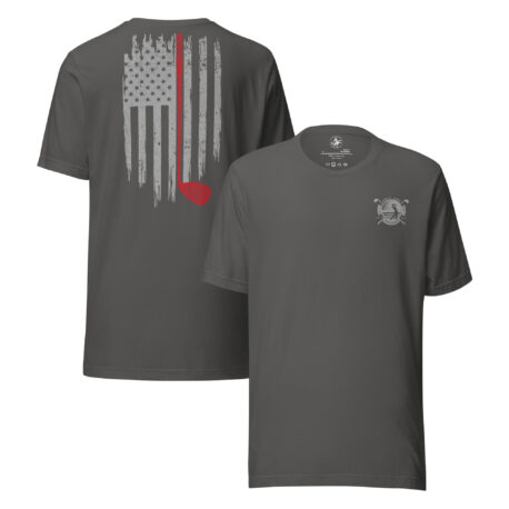 Golf and Freedom Logo - Red-Line Golf Club T-Shirt - Image 10