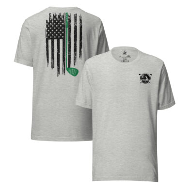Golf and Freedom Logo - Green-Line Golf Club T-Shirt