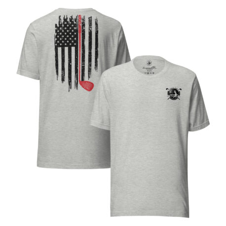 Golf and Freedom Logo - Red-Line Golf Club T-Shirt - Image 6