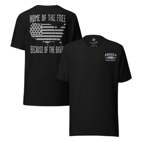 Home of the Free Because of the Brave T-Shirt