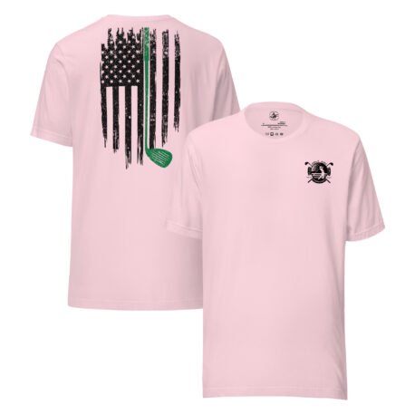 Golf and Freedom Logo - Green-Line Golf Club T-Shirt - Image 7