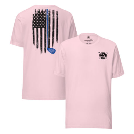 Golf and Freedom Logo - Blue-Line Golf Club T-Shirt - Image 6