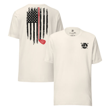 Golf and Freedom Logo - Red-Line Golf Club T-Shirt - Image 7